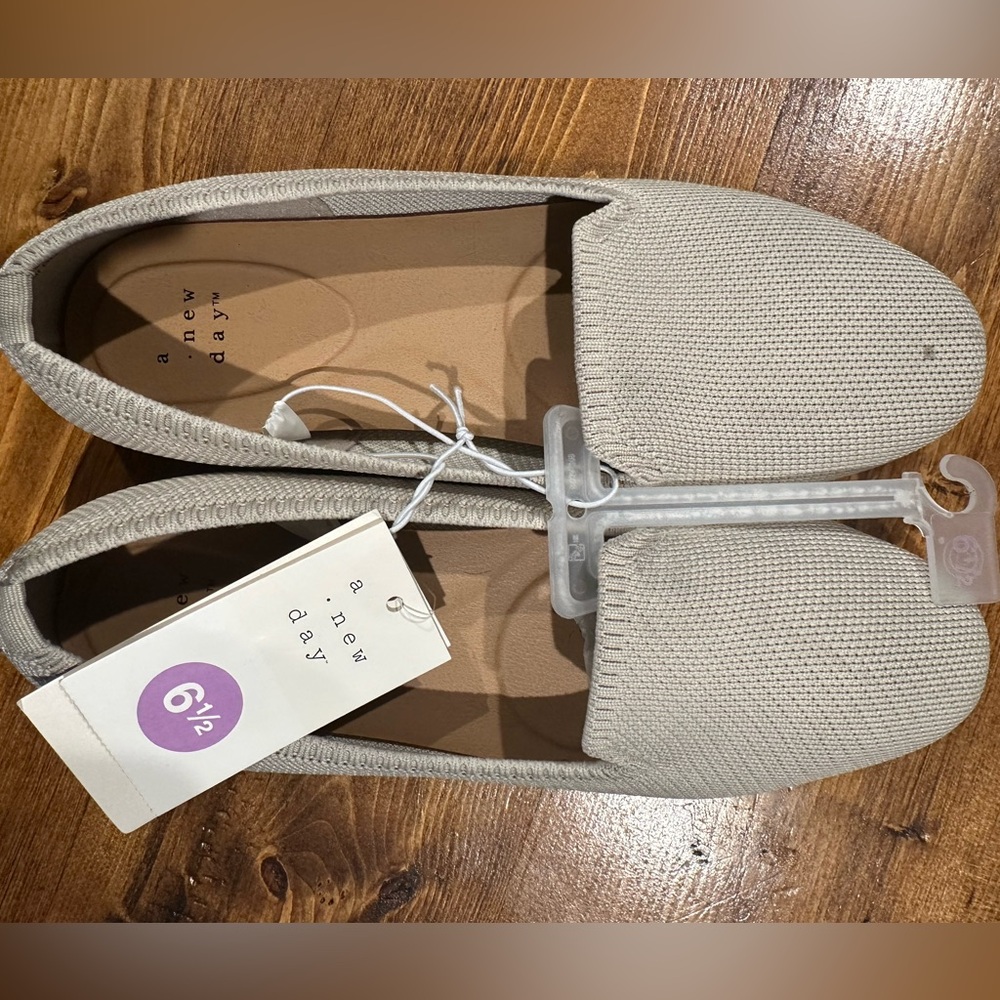 A New Day Light Tan Slip-On Loafers